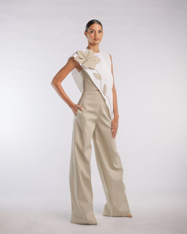 Pantalón palazzo sin pretina